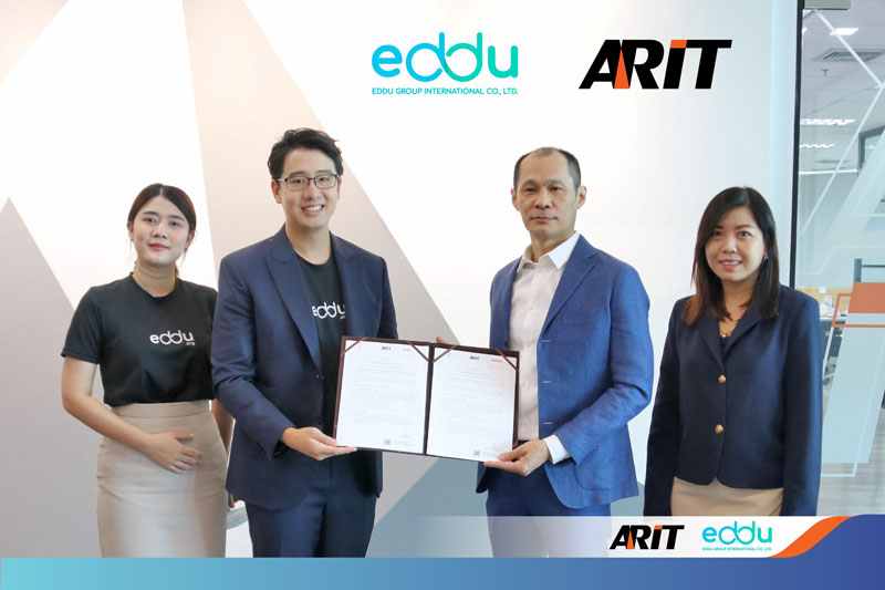 ARIT ผนึกความร่วมมือกับ EDDU ปลดล็อกทักษะการทำงานให้บุคลากรทุกองค์กรได้ก้าวทัน