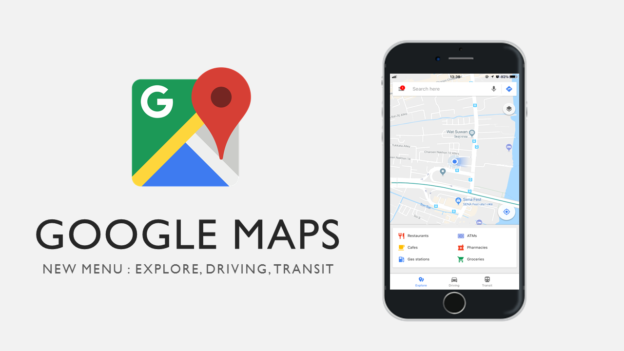 Google Maps ให้ผู้ใช้เข้าถึงข้อมูลได้แบบเรียลไทม์บนระบบปฏิบัติการ iOS