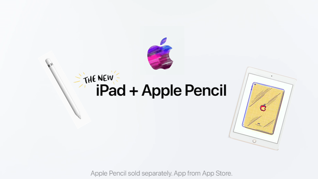 Apple เปิดตัว iPad ขนาด 9.7 นิ้วใหม่ด้วยการสนับสนุน Apple Pencil 