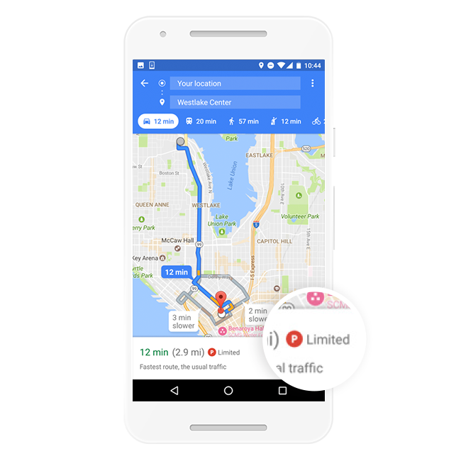 Google Map เปิดตัวฟีเจอร์ใหม่สามารถบอกจำนวนที่จอดรถให้คุณได้แล้ว