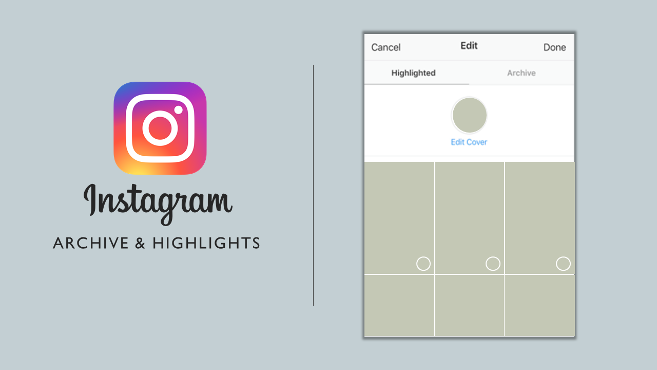 Instagram ช่วยให้คุณสามารถเก็บและเน้นเรื่องราวที่คุณชื่นชอบได้