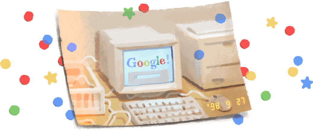 HAPPY 21 st BIRTHDAY, GOOGLE :  27 กันยายนวันเกิดกูเกิล