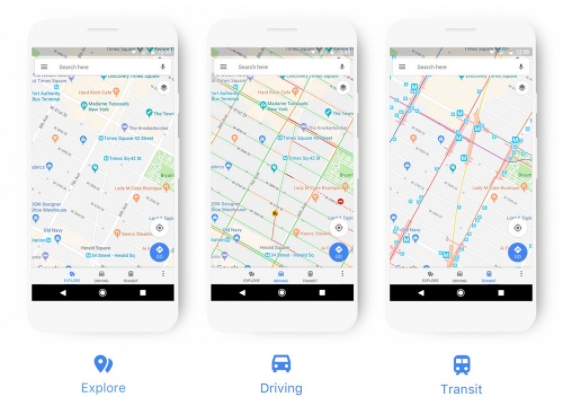 Google Maps อัปเดทสีไอคอนใหม่ เพื่อให้ง่ายต่อใช้งานและระบุตำแหน่งที่ต้องการ