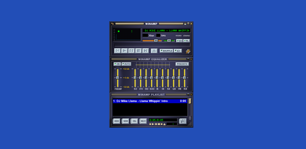 Winamp กลับมาทำงานอีกครั้งในรูปแบบใหม่ สามารถฟังเพลงได้บนเบราว์เซอร์ 